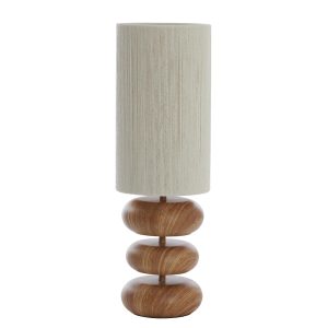 light&living-tafellamp-danialo-beigenaturel-katoenmetaal-ø22cm-e27-1891043-1