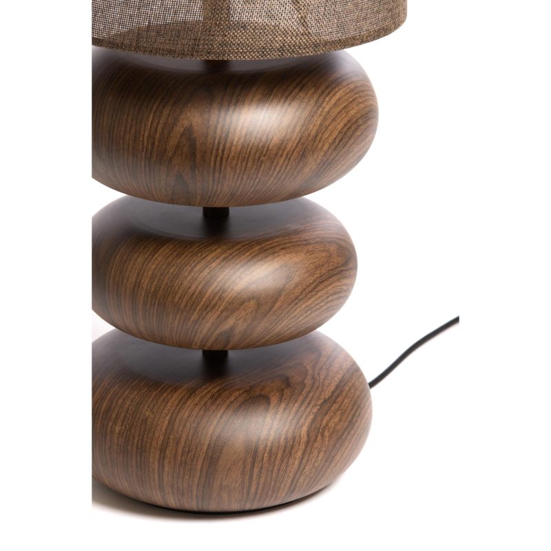 light&living-tafellamp-danialo-beigebruin-katoenmetaal-ø22cm-e27-1891052-1