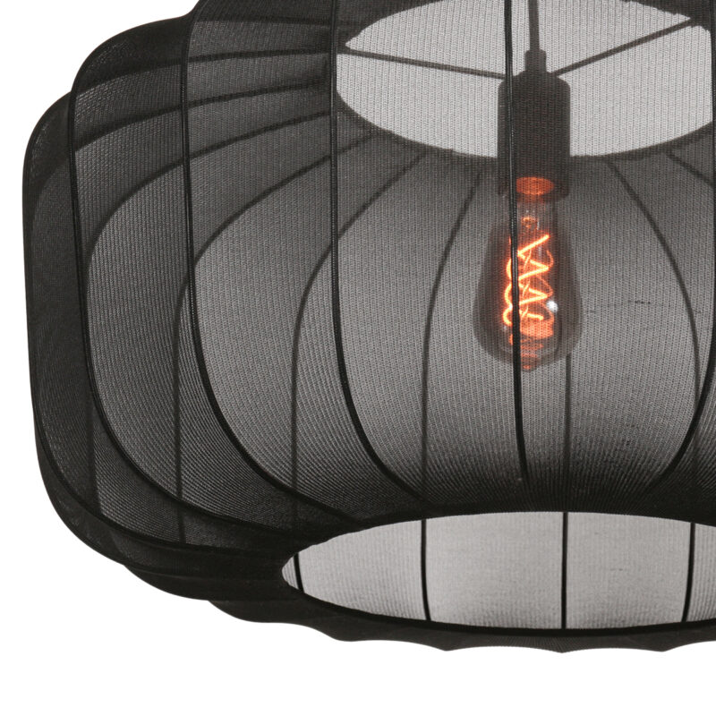 annelighting-hanglamp-sable-zwart-linnenmetaal-ø60cm-e27-4193zw-4