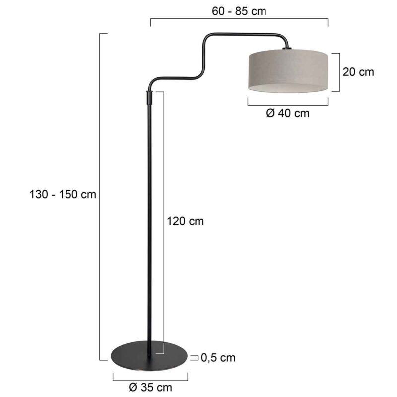 steinhauer-vloerlamp-bloeba-grijszwart-metaalstof-ø40cm-e27-4163zw-7