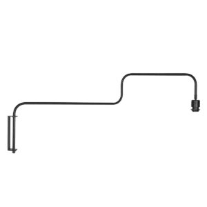 steinhauer-wandlamp-bloeba-zwart-metaal-lossearmatuur-e27-4142zw-1