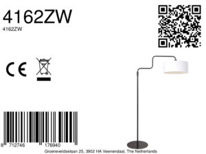 steinhauer-vloerlamp-bloeba-witzwart-metaal-ø40cm-e27-4162zw-8a