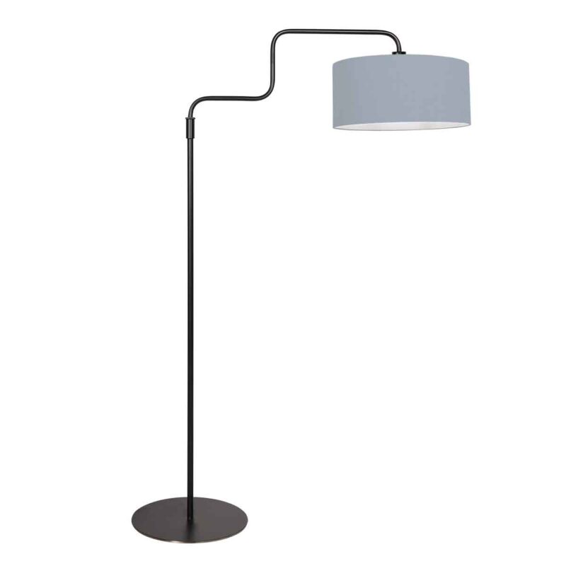 steinhauer-vloerlamp-bloeba-blauwzwart-metaalstof-ø40cm-e27-4166zw-1