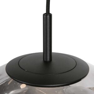 steinhauer-hanglamp-bollique-zwart-glassmokeglas-ø60cm-led-4196zw-6