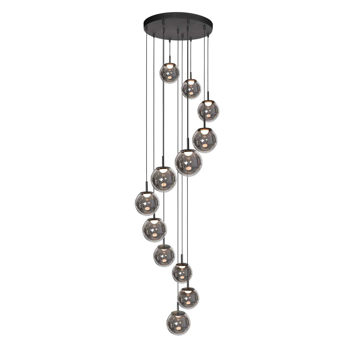 steinhauer-hanglamp-bollique-zwart-metaal-ø60cm-led-4195zw-1