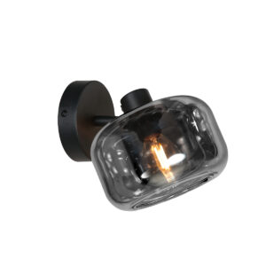 mexlite-spot-tenebris-zwart-glasmetaalsmokeglas-bedlampje-e14-4208zw-1