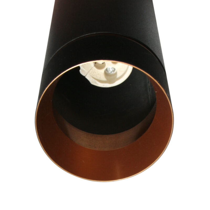 Zwarte hanglamp koker Mexlite DownLume - Afbeelding 8