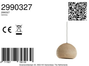 light&living-hanglamp-celmiros-naturel-papier-e27-2990327-8a