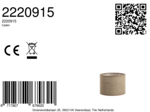 light&living-kap-caden-bruin-textiel-ø20cm-e27-2220915-8a