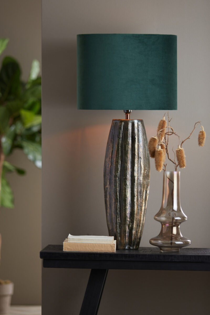light&living-kap-velours-groen-textiel-e27-3545051-1