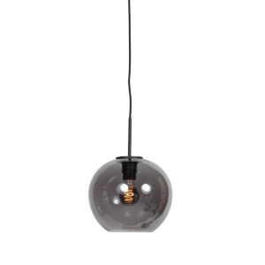 mexlite-hanglamp-haloswap-zwart-glassmokeglas-bedlampje-e27-4293zw-1
