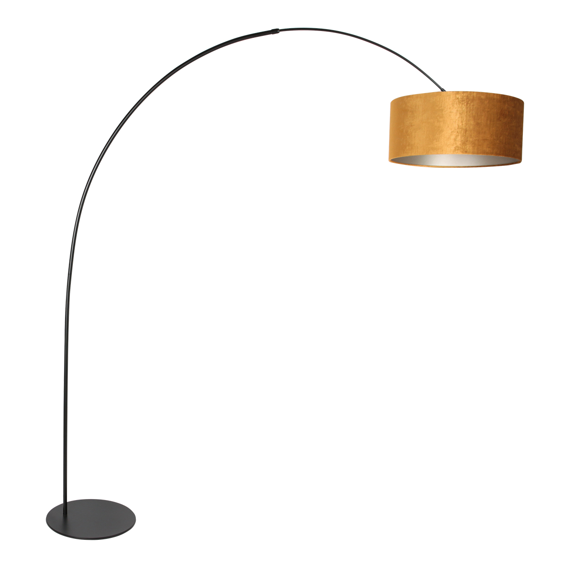 annelighting-vloerlamp-curve-goudzwart-metaal-booglamp-e27-4264zw-1