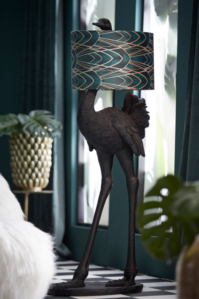 light&living-kap-tiara-groen-textiel-ø40cm-e27-2240952-1