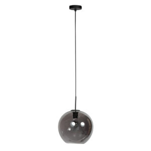 mexlite-hanglamp-haloswap-zwart-glassmokeglas-bedlampje-e27-4294zw-1