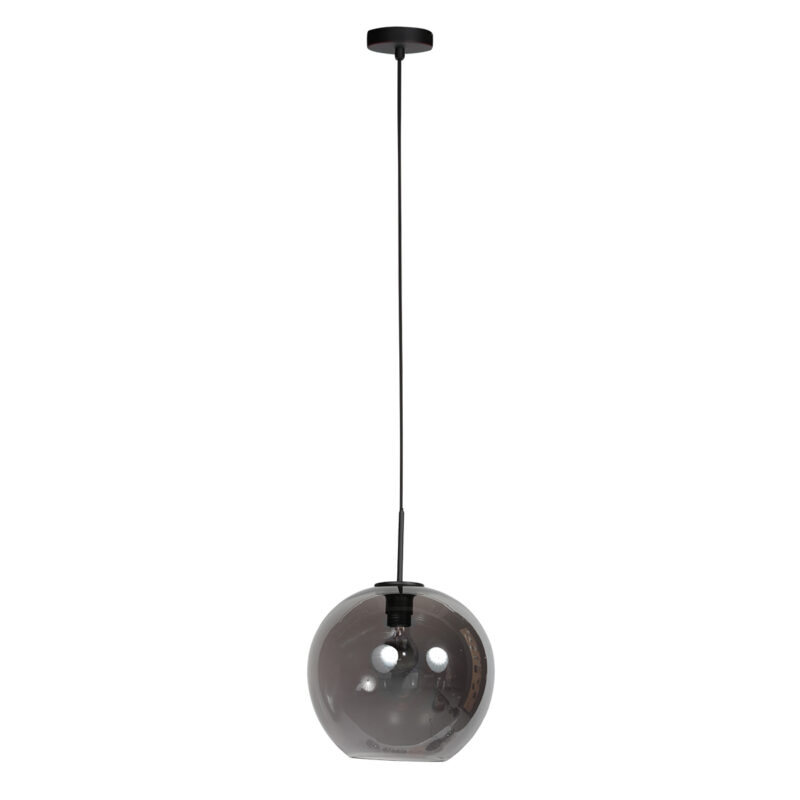 mexlite-hanglamp-haloswap-zwart-glassmokeglas-bedlampje-e27-4294zw-1