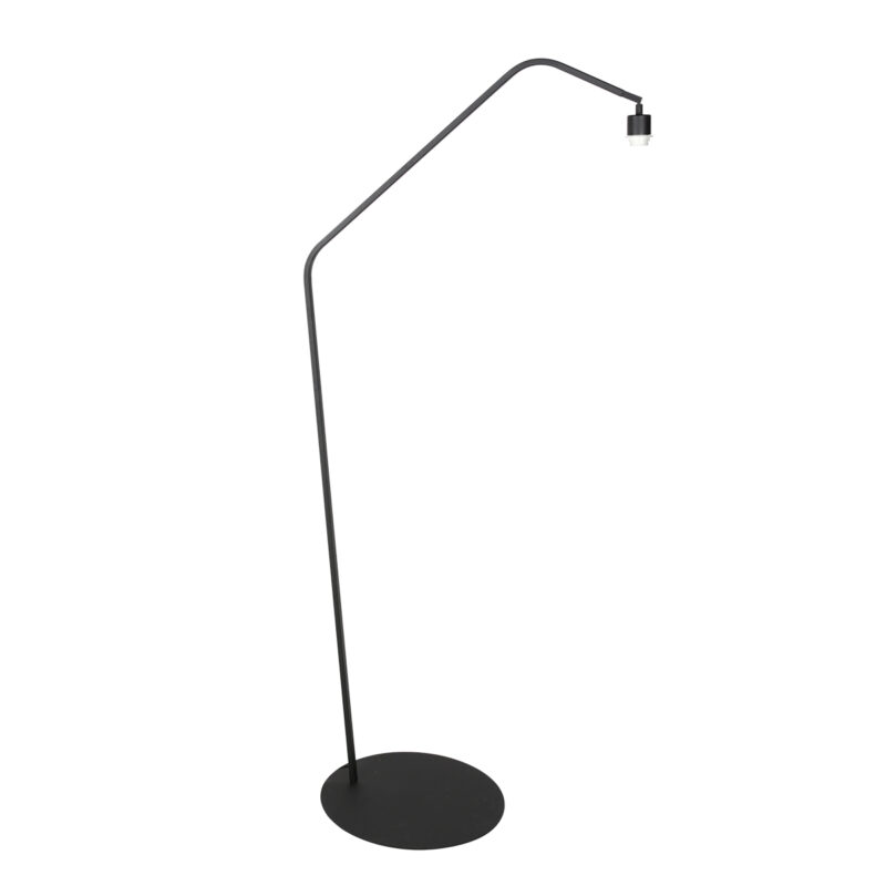 annelighting-vloerlamp-zigzag-witzwart-metaal-booglamp-e27-4244zw-10