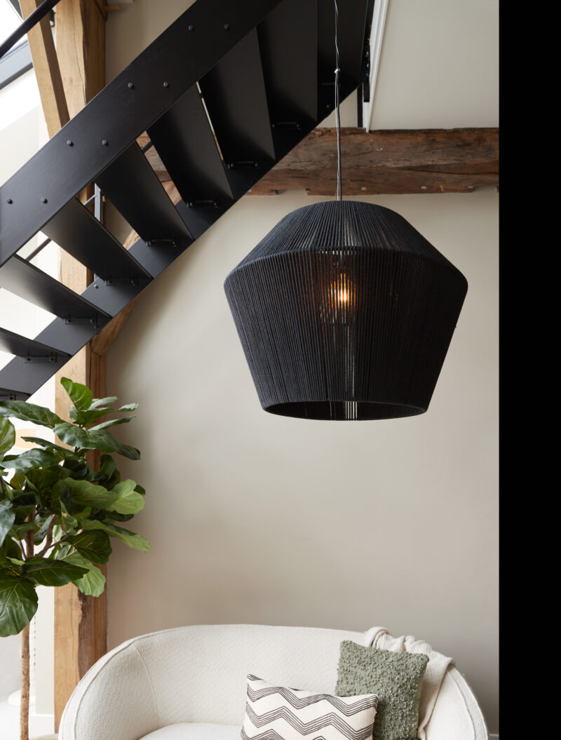 light&living-hanglamp-agaro-zwart-textiel-e27-2976112-327