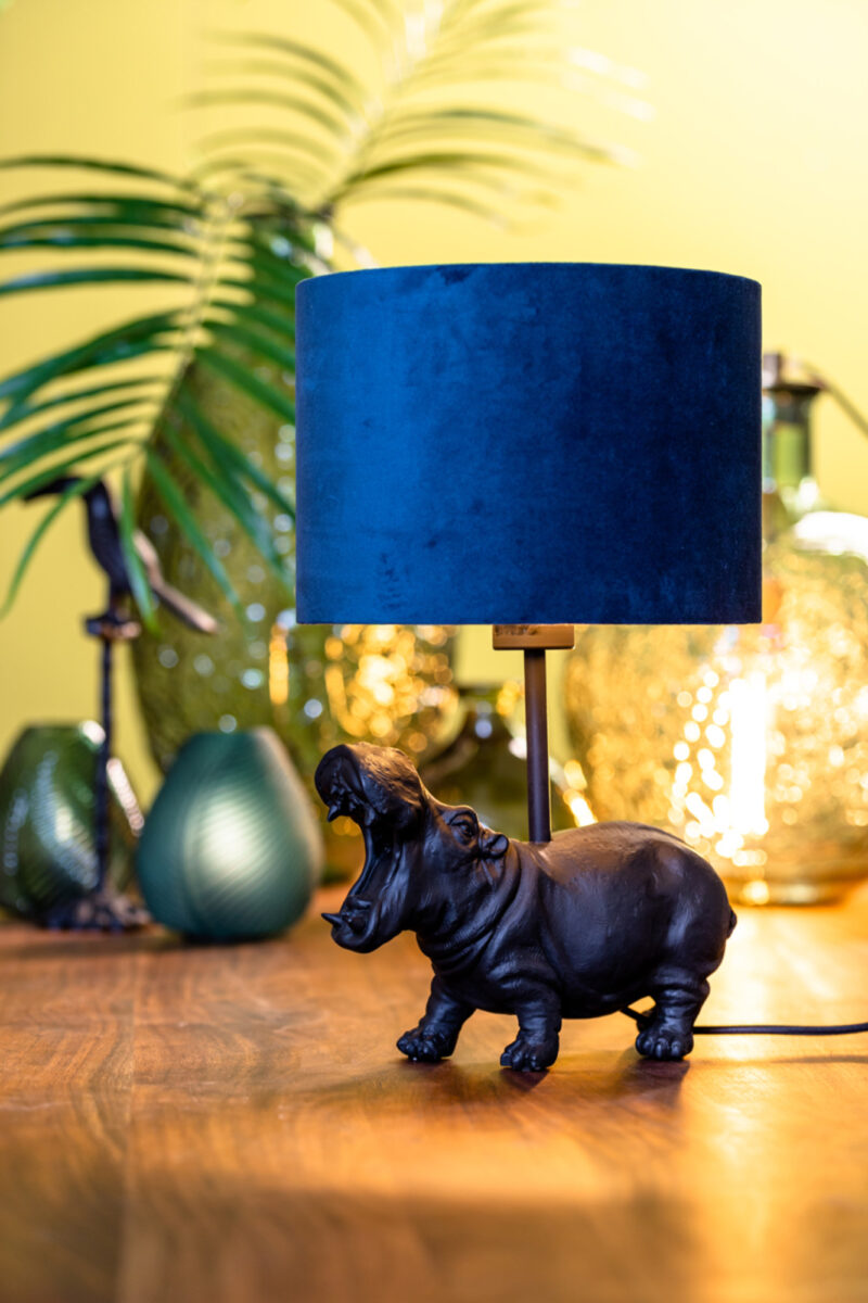 light&living-kap-velours-blauw-textiel-ø20cm-e27-2220047-1