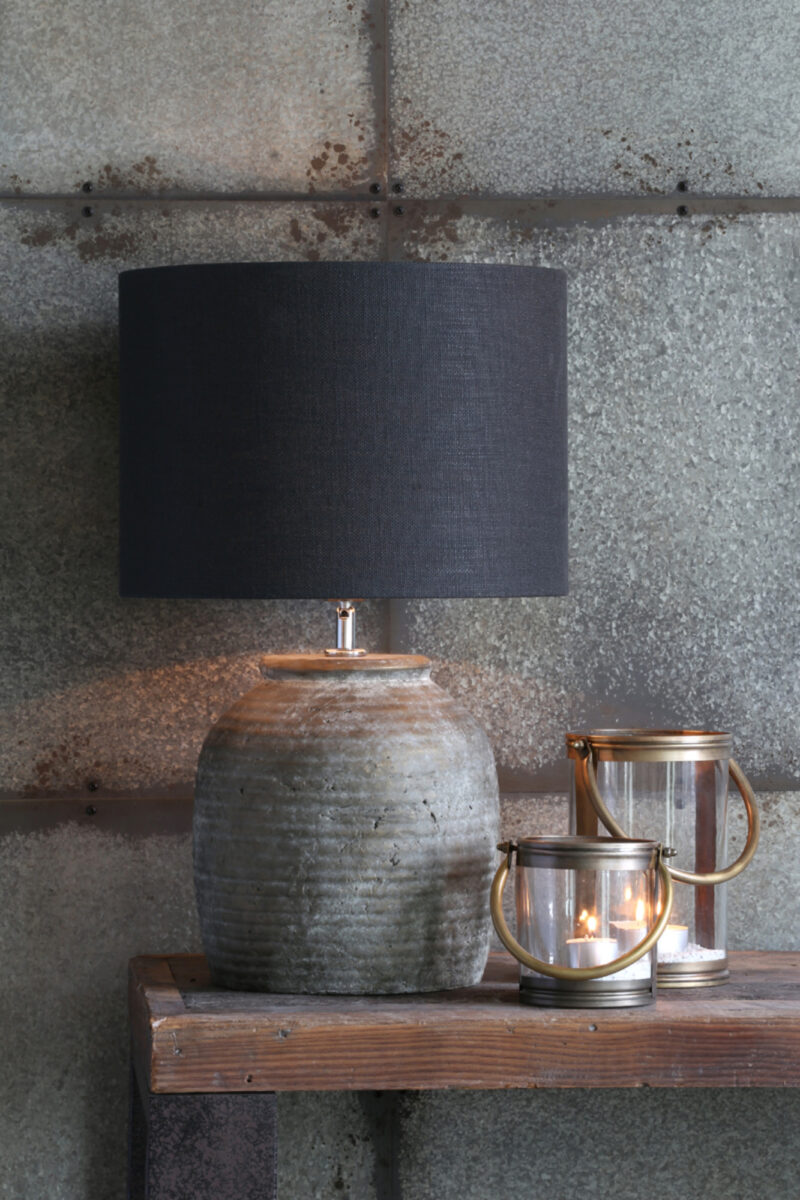 light&living-kap-livigno-grijs-textiel-ø35cm-e27-2234881-1