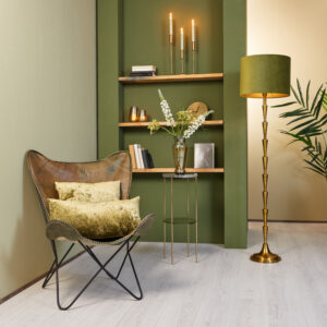 light&living-kap-velours-groen-textiel-ø40cm-e27-2240282-616