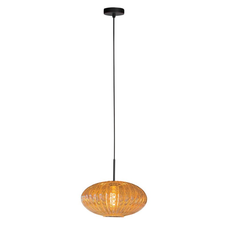 mexlite-hanglamp-haloswap-amberkleurig-glas-ø30cm-e27-4295zw-1