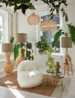 light&living-kap-tweed-groen-textiel-ø50cm-e27-2250810-1