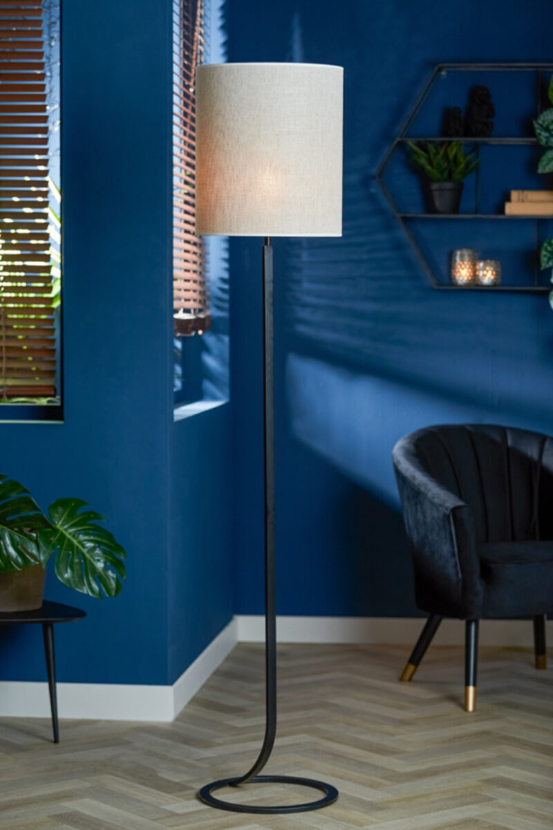 light&living-vloerlamp-mavey-zwart-metaal-lossearmatuur-e27-8210412-1