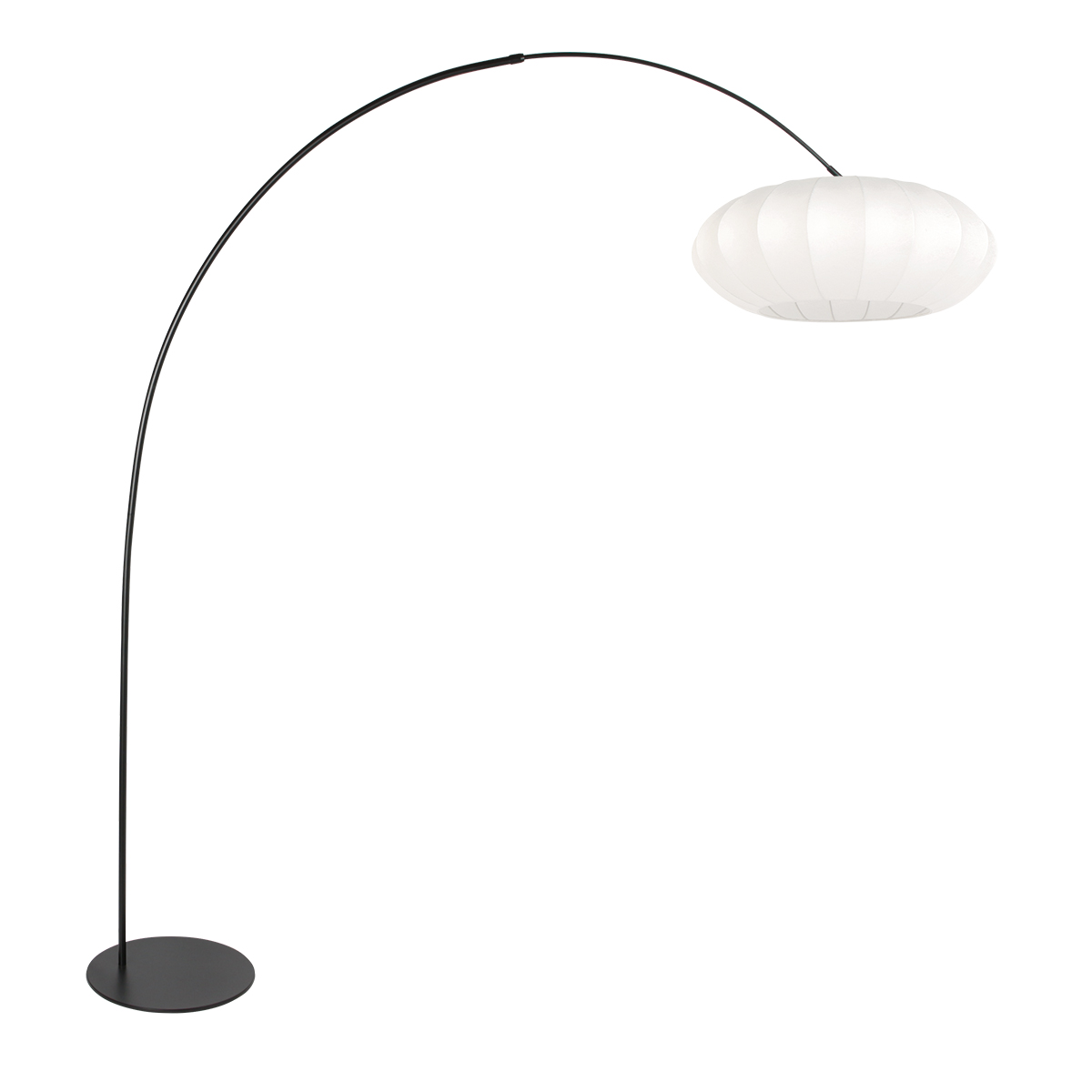 annelighting-vloerlamp-curve-witzwart-metaal-booglamp-e27-4272zw-1
