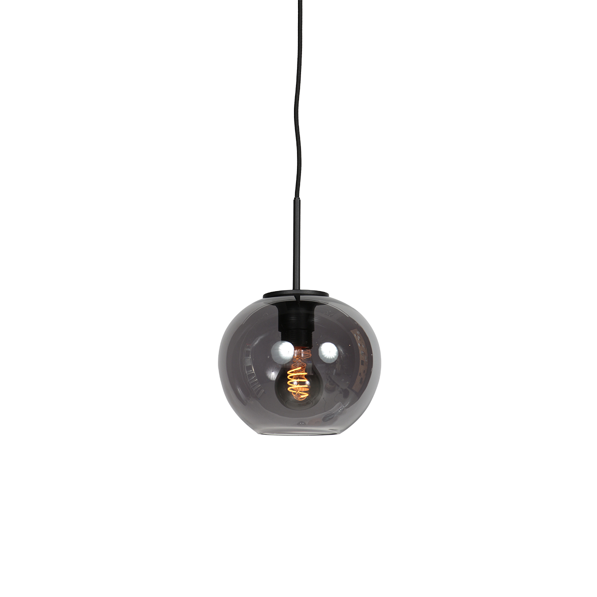 mexlite-hanglamp-haloswap-zwart-glassmokeglas-bedlampje-e27-4292zw-1