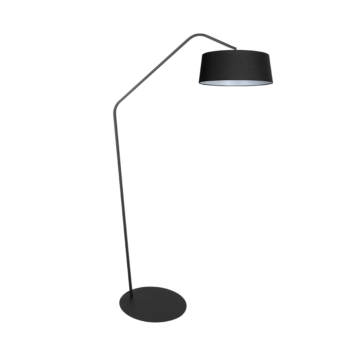 annelighting-vloerlamp-zigzag-zwart-metaal-booglamp-e27-4255zw-1