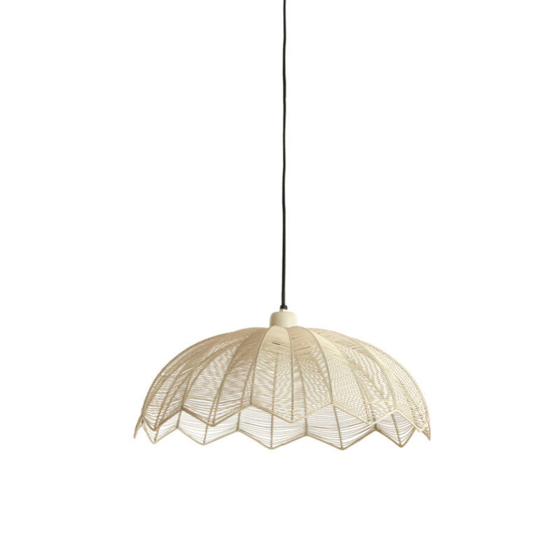 light&living-hanglamp-espelo-beige-metaal-e27-2980643-1