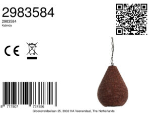 light&living-hanglamp-kabinda-bruin-metaal-e27-2983584-8a