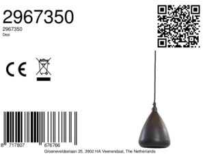 light&living-hanglamp-desi-brons-keramiek-e27-2967350-8a