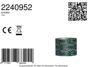 light&living-kap-tiara-groen-textiel-ø40cm-e27-2240952-8a