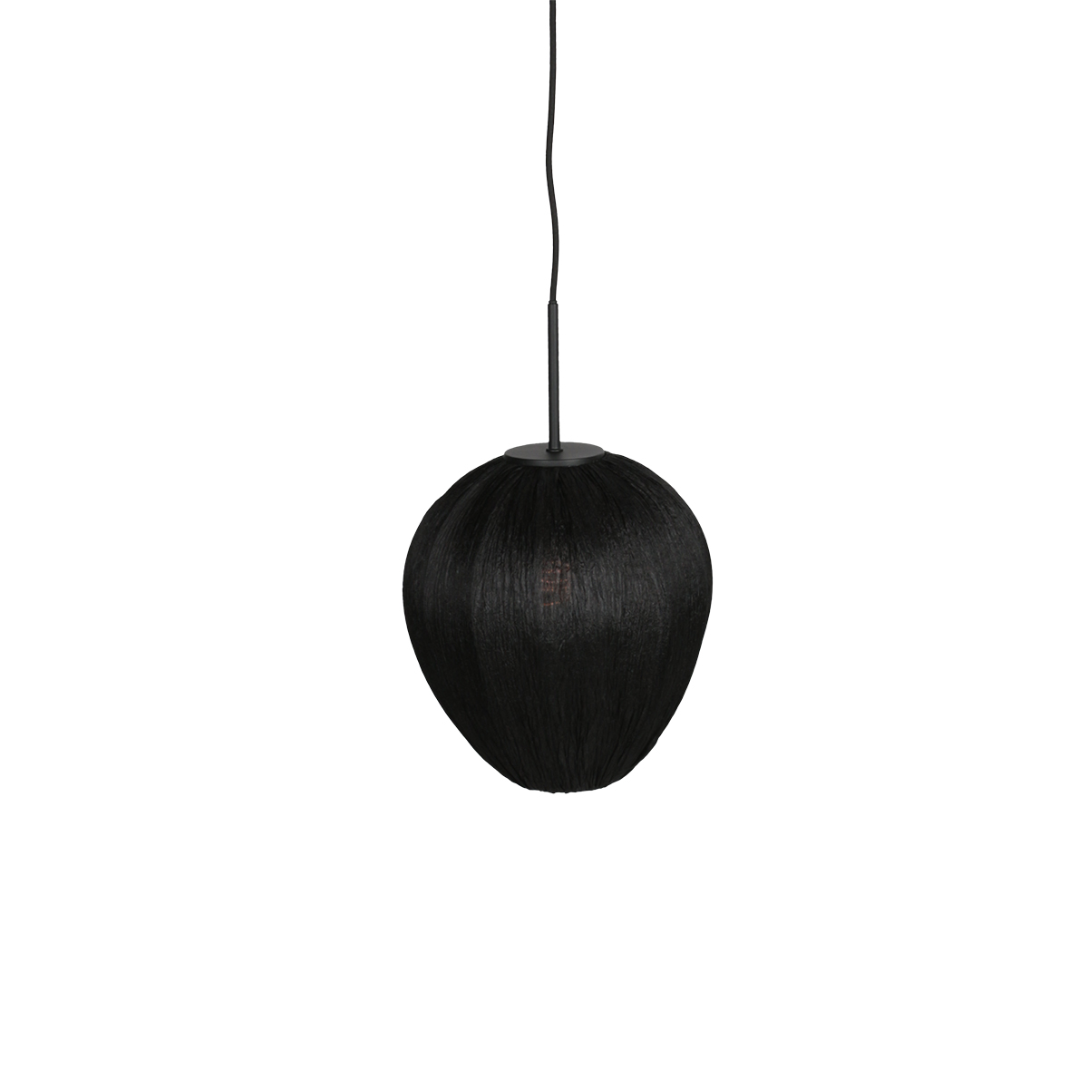 mexlite-hanglamp-haloswap-zwart-linnen-ø25cm-e27-4297zw-1