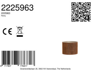 light&living-kap-penny-bruin-textiel-ø25cm-e27-2225963-8a