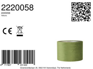 light&living-kap-velours-groen-textiel-ø20cm-e27-2220058-8a
