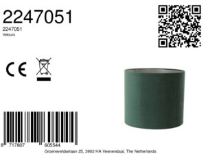light&living-kap-velours-groen-textiel-ø45cm-e27-2247051-8a