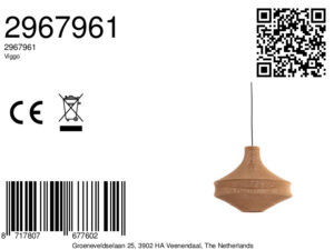 light&living-kap-viggo-bruin-textiel-ø50cm-e27-2967961-8a