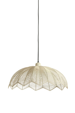 light&living-hanglamp-espelo-beige-metaal-e27-2980643-1