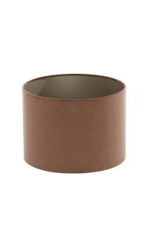 light&living-kap-velours-bruin-textiel-ø30cm-e27-2230774-1