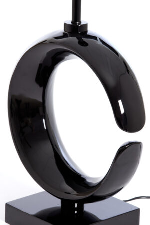 light&living-tafellamp-maan-zwart-metaal-lossearmatuur-e27-8307658-089