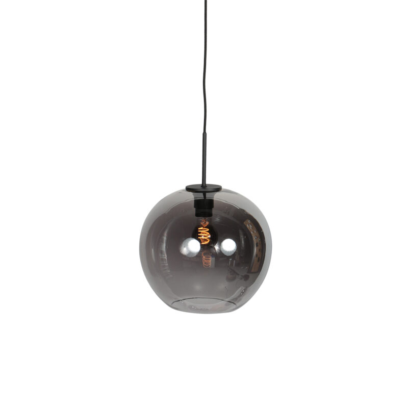mexlite-hanglamp-haloswap-zwart-glassmokeglas-bedlampje-e27-4294zw-1