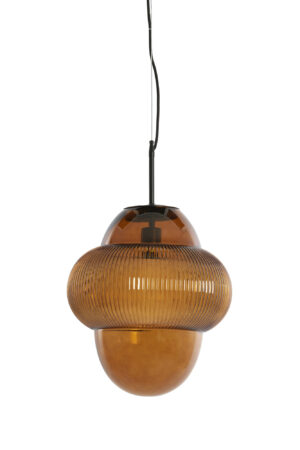 light&living-hanglamp-ovnis-bruin-glas-e27-2981464-394