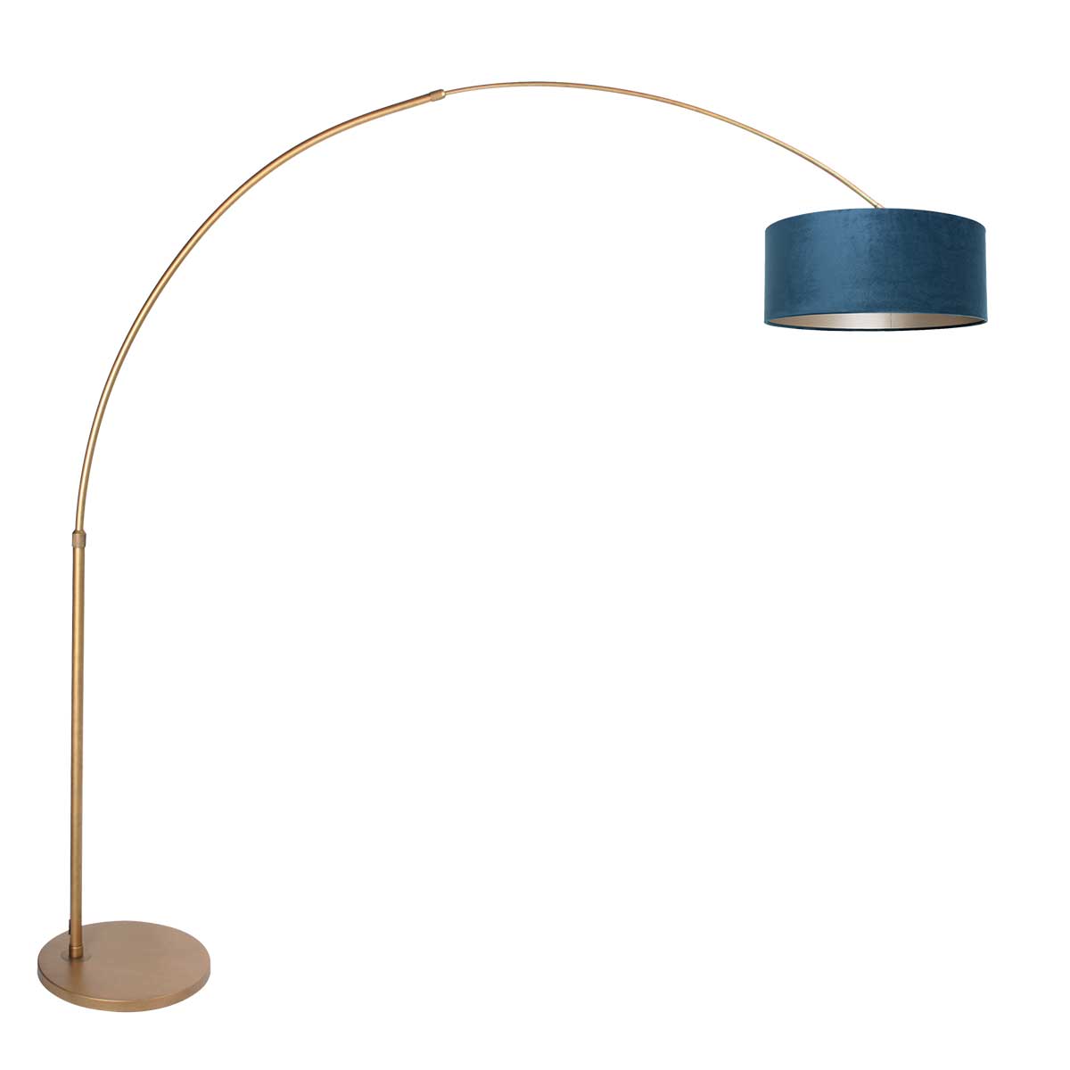 steinhauer-vloerlamp-sparkledlight-blauwbrons-metaalveloursstof-booglamp-e27-4307br-1