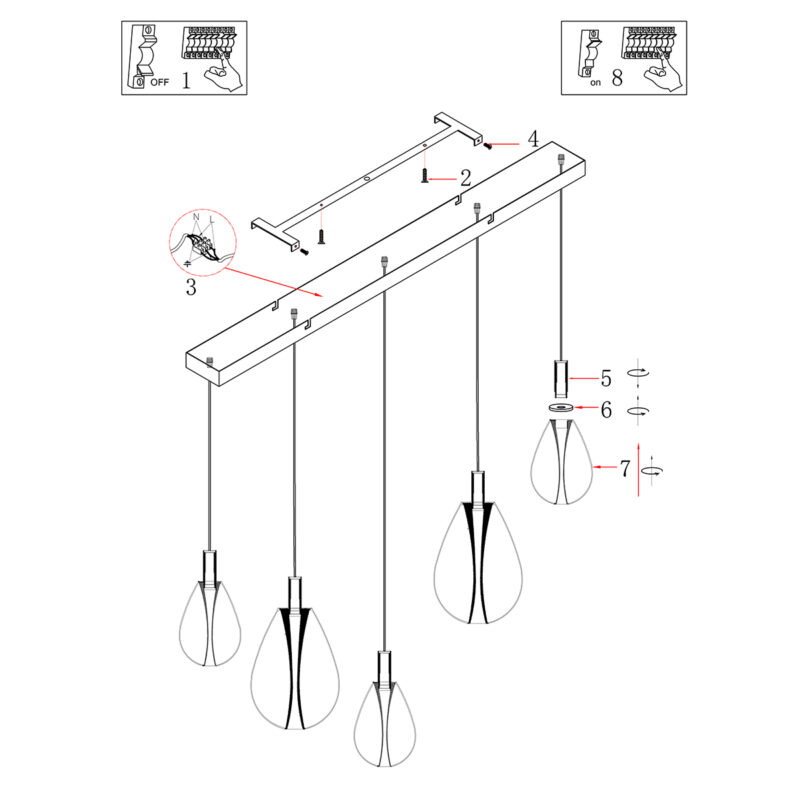 steinhauer-hanglamp-glimsy-zwart-glas-groteeettafellamp-led-4197zw-9