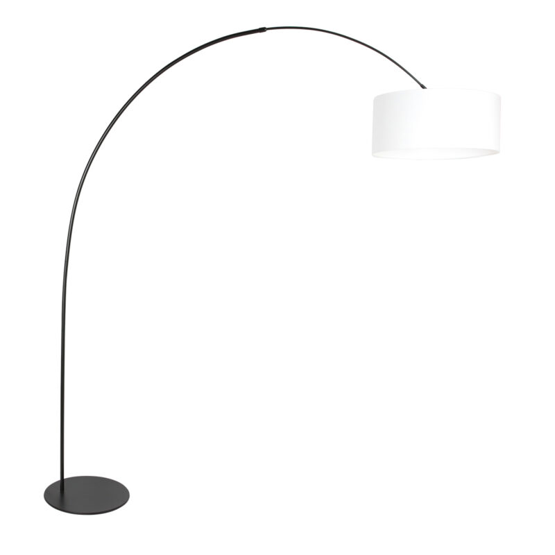 annelighting-vloerlamp-curve-witzwart-metaal-booglamp-e27-4267zw-1
