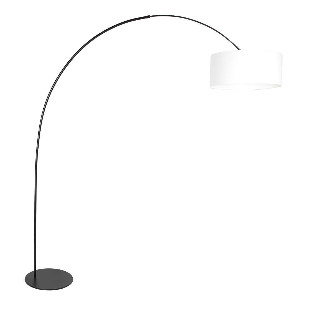 annelighting-vloerlamp-curve-witzwart-metaal-booglamp-e27-4267zw-1