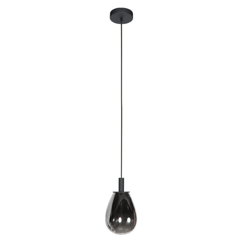 steinhauer-hanglamp-glimsy-zwart-glasmetaal-ø15cm-led-4200zw-1