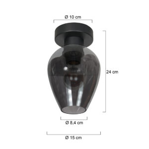 kleinezwarteplafonniererookglassteinhauerbloeba-ø15-7